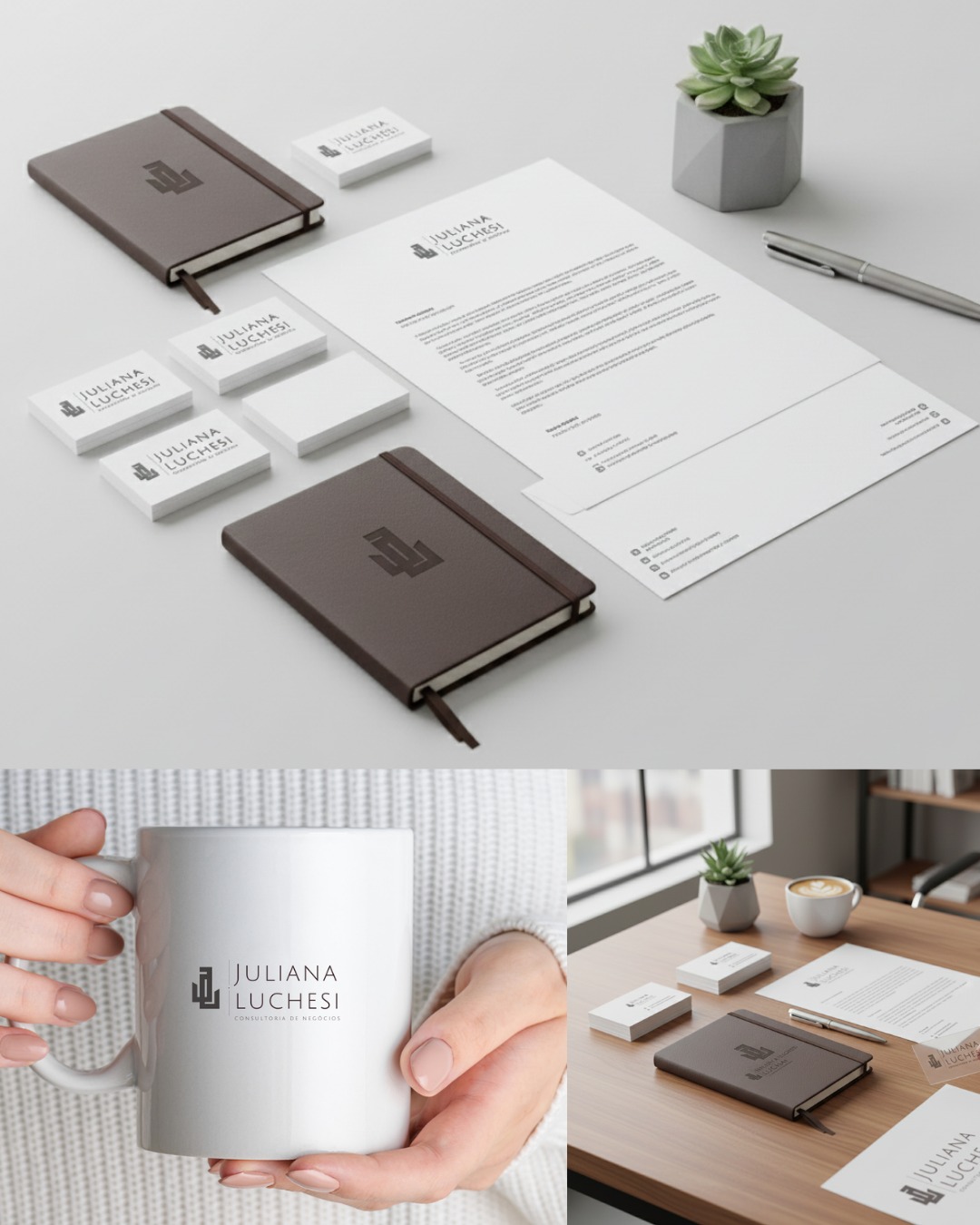Projeto de identidade visual — Juliana Luchesi