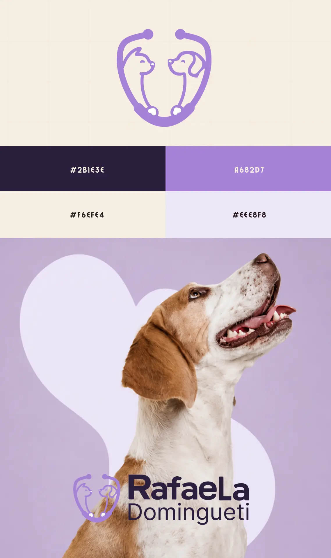 Projeto de identidade visual — Rafaela Domingueti